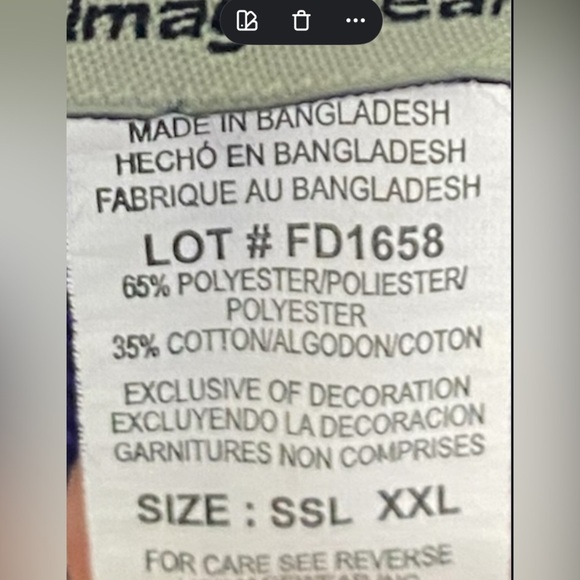 FedEx Stan Herman Work Shirt Uniform Size SSL-XXL - Picture 3 of 4